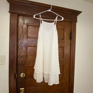 Super light and flowy white dress